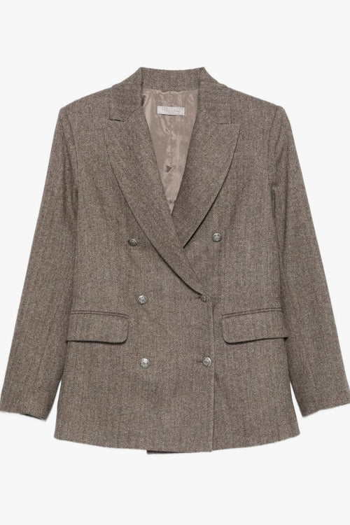 Giacca Marrone Donna