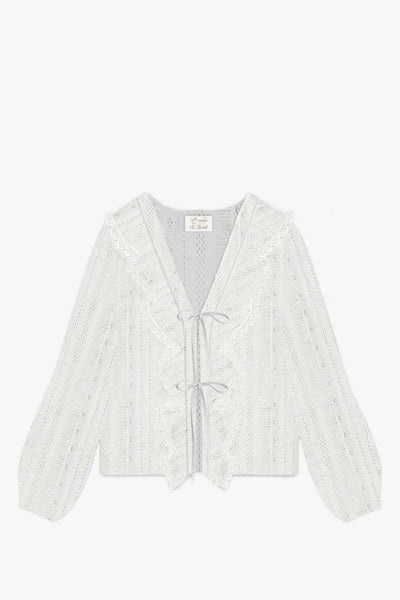Saint Barth Camicia Evie Fiocchi Donna