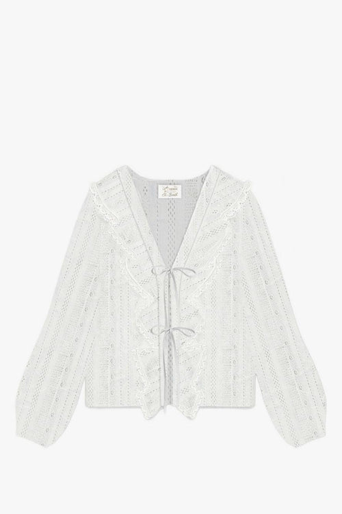 Saint Barth Camicia Evie Fiocchi Donna