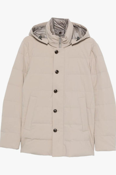 Piumino Marrone Uomo