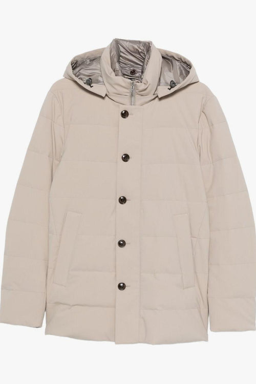 Piumino Marrone Uomo