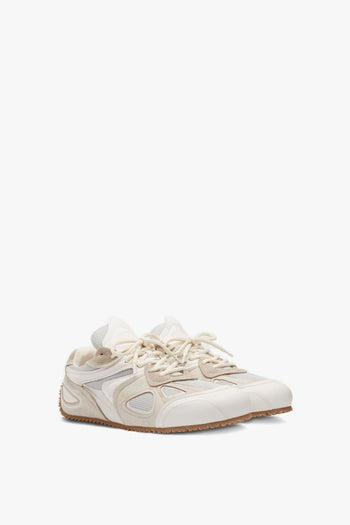 Scarpa Bianco Uomo Flow Runner - 2