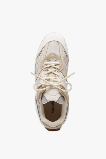 Scarpa Bianco Uomo Flow Runner - 5