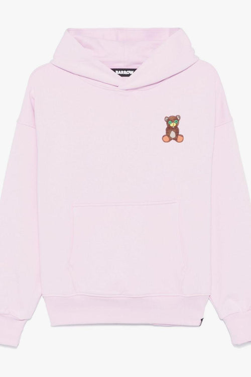 Felpa Rosa Unisex Motivo Orsetto - 1