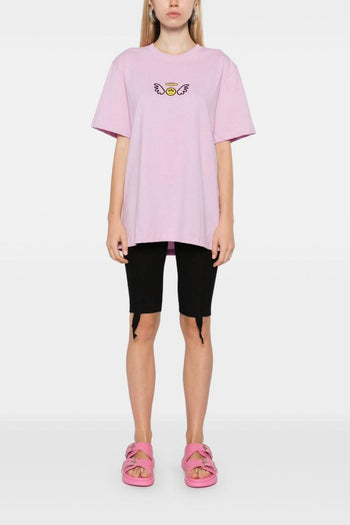 T-shirt Rosa Unisex con stampa - 3