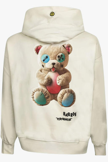 Felpa Crema Unisex Orso Posteriore - 2