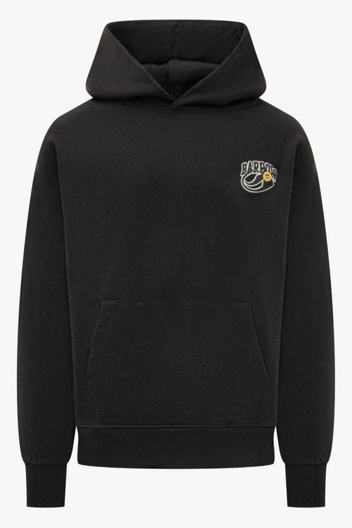 Felpa Nero Unisex Cappuccio Orsetto Posteriore