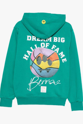 Felpa Unisex Verde Patch Palla - 2