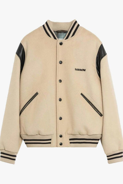 Giubbotto Beige Unisex Varsity