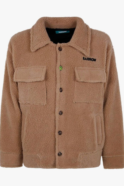 Giubbotto Unisex Marrone Orso Posteriore