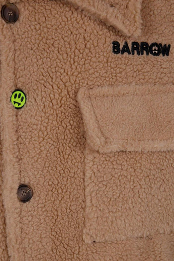 Giubbotto Unisex Marrone Orso Posteriore - 3