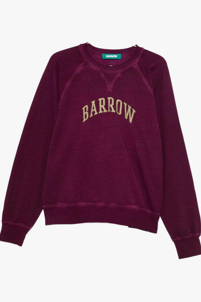 Felpa Viola Donna Stampa Logo