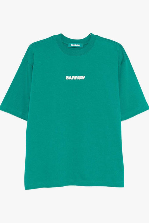 T-shirt Verde Unisex Stampa Logo