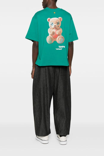 T-shirt Verde Unisex Stampa Logo - 2