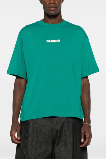 T-shirt Verde Unisex Stampa Logo - 5