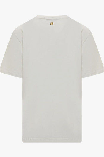 T-shirt Bianco Donna Stampa Teddy - 2