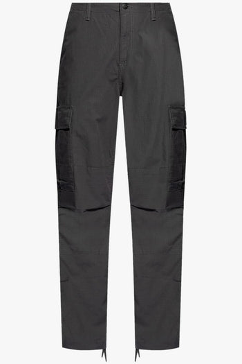 Pantalone Grigio Uomo Ripstop Cargo - 5