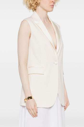 1901 Gilet Beige Donna - 4