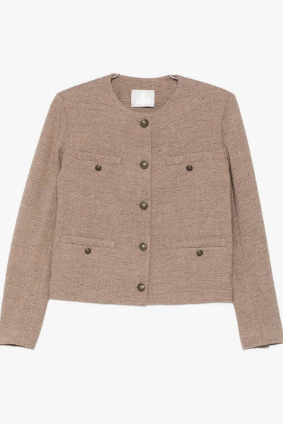 1901 Giacca Marrone Donna