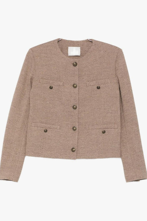 1901 Giacca Marrone Donna