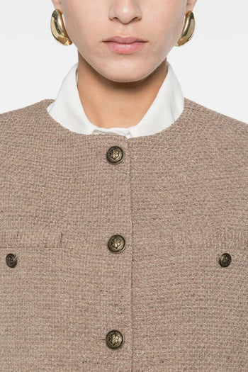 1901 Giacca Marrone Donna - 4