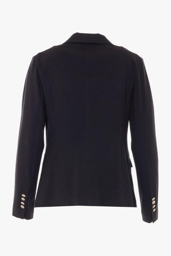 1901 Giacca Bottone Singolo Donna Nero - 3
