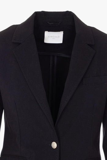 1901 Giacca Bottone Singolo Donna Nero - 4