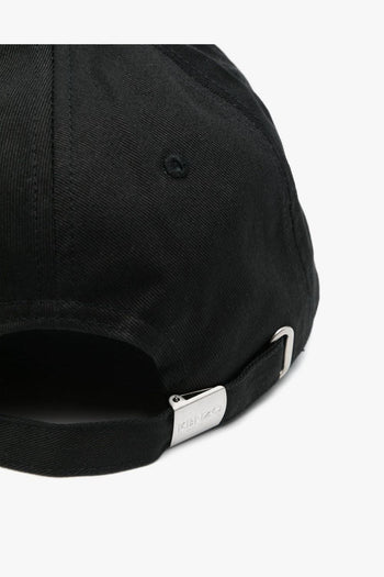 Cappello Nero Uomo Ricamo Tigre - 2