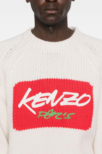 Maglia Bianco Uomo Logo Signature - 4