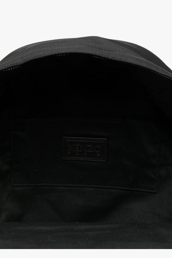 Zaino Nero Uomo Ricamo Tigre - 3