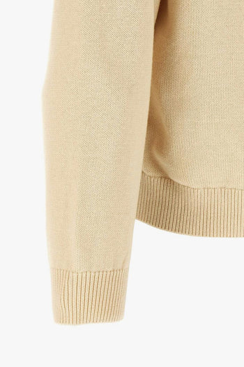 Cardigan Cuore Posteriore Uomo Beige - 3