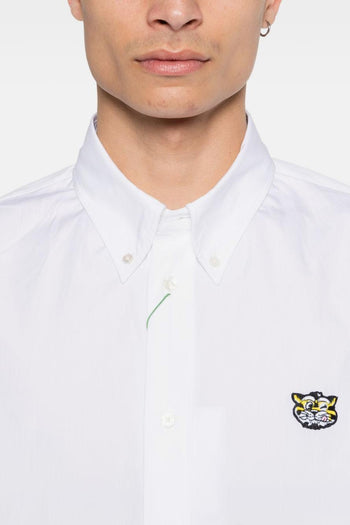 Camicia Tiger Crest Uomo Bianco - 4
