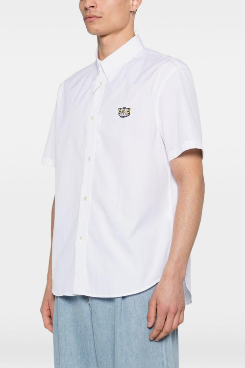 Camicia Tiger Crest Uomo Bianco