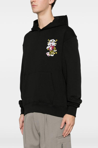 Felpa Wild Tiger Uomo Nero