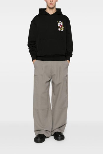 Felpa Wild Tiger Uomo Nero - 2