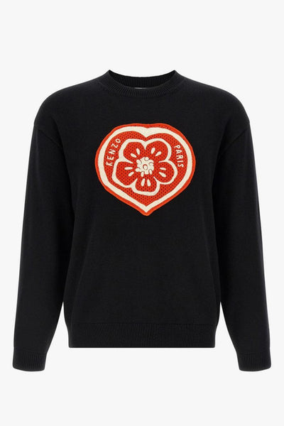 Maglia Cuore Boke Uomo Nero