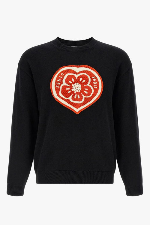 Maglia Cuore Boke Uomo Nero