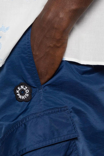 Short Fiore Boke Uomo Blu - 4