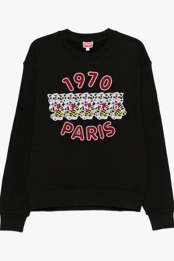 Felpa Logo 1970 Uomo Nero - 5