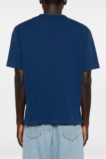 T-Shirt Fiore Boke Uomo Blu - 3