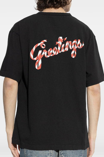 T-Shirt Winter Holidays Uomo Nero - 3