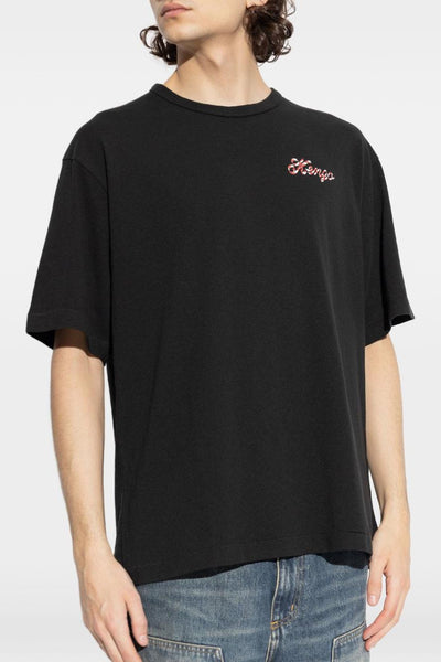 T-Shirt Winter Holidays Uomo Nero