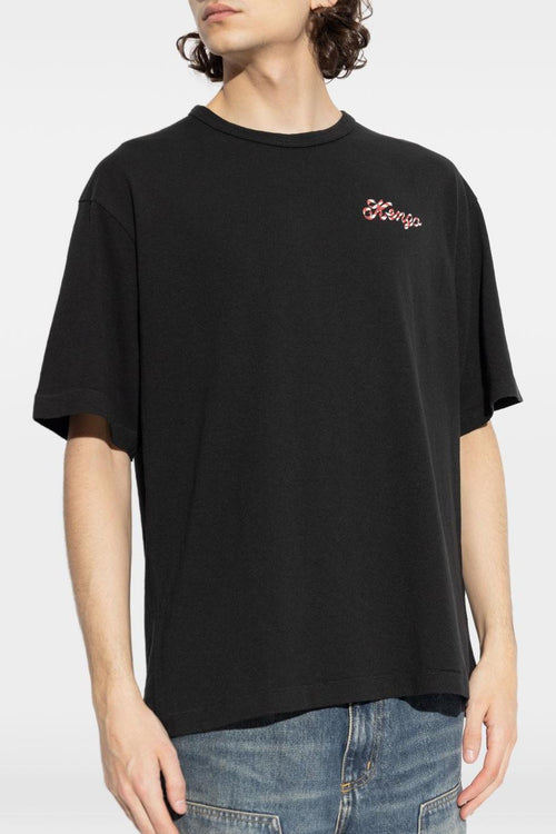 T-Shirt Winter Holidays Uomo Nero