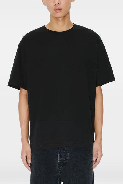 T-Shirt Stampa Posteriore Uomo Nero