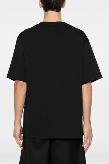 T-Shirt Ricamo Tigre Uomo Nero - 3