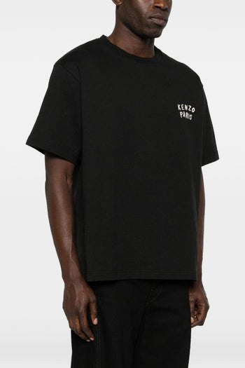 T-Shirt Cuore Posteriore Uomo Nero - 2