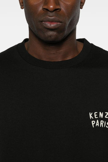 T-Shirt Cuore Posteriore Uomo Nero - 4
