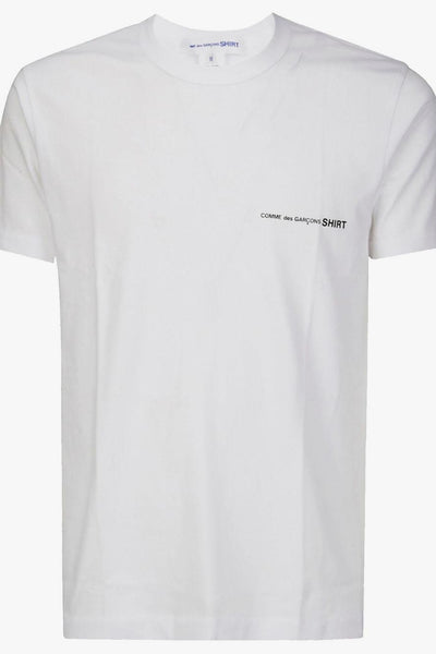 Uomo T-shirt Bianco Regolare
