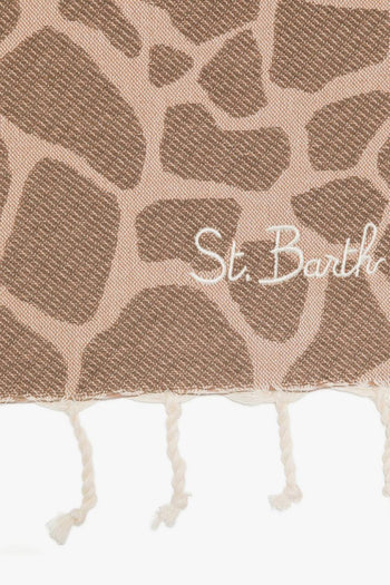 Saint Barth Telo Mare Giraffa Unisex Beige - 2