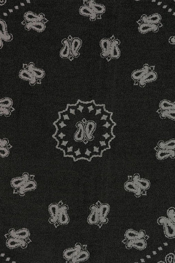 Saint Barth Telo Mare Foutas Bandana Unisex Nero - 3